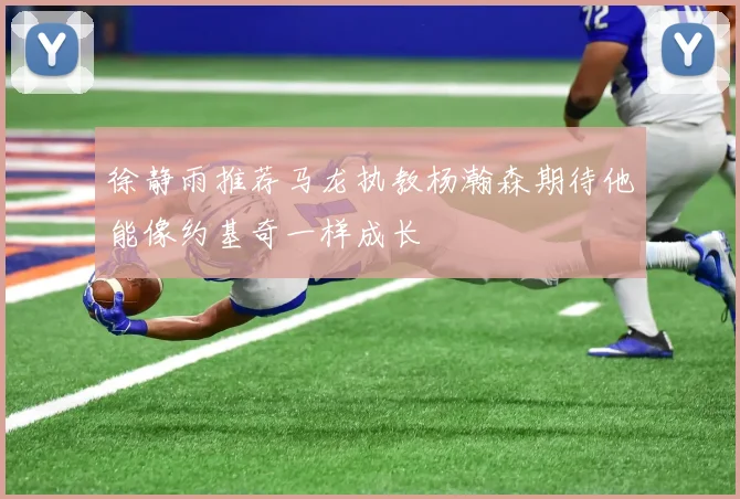 徐静雨推荐马龙执教杨瀚森期待他能像约基奇一样成长